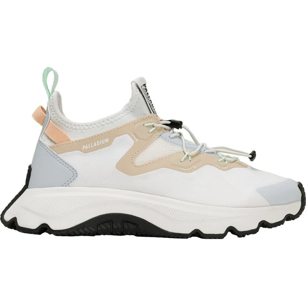 NIB Palladium Women's Thunder Lo's Sneaker - Star White/Sand - Picture 8 of 10